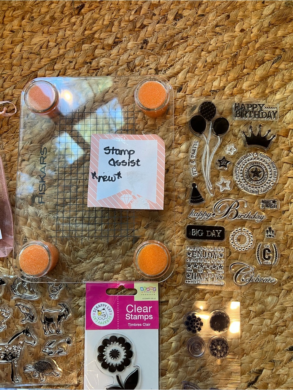 New bundle of stamps and supplies